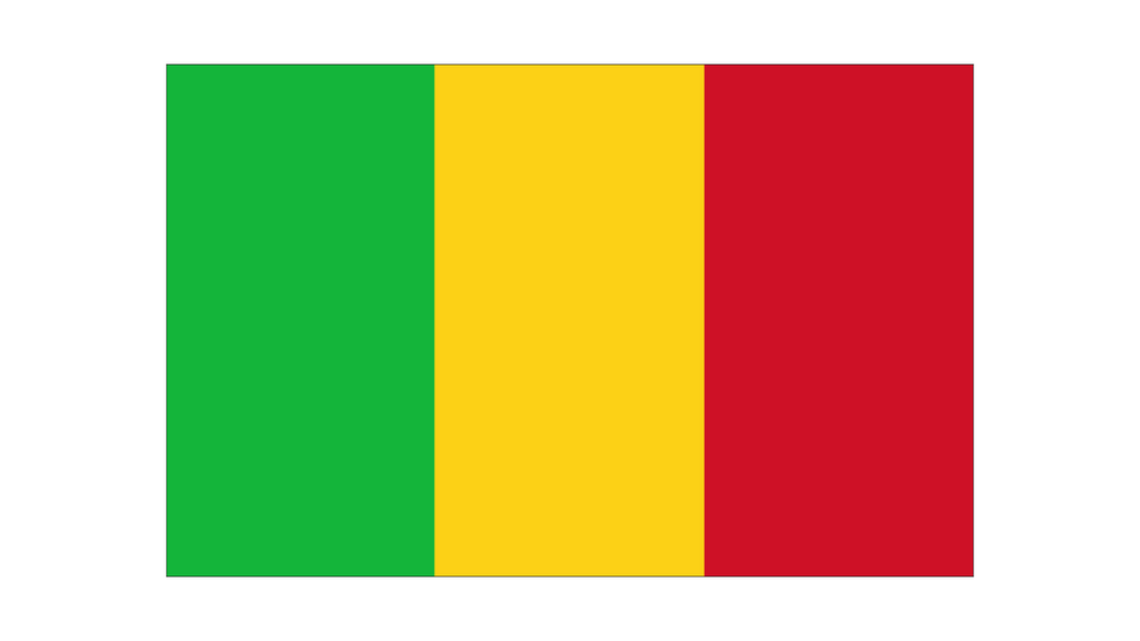 AZ FLAG - Drapeau Mali - 150x90 cm - Drapeau Malien 100% Polyester avec  Oeillets Métalliques Intégrés - Pavillon 110 g : : Jardin