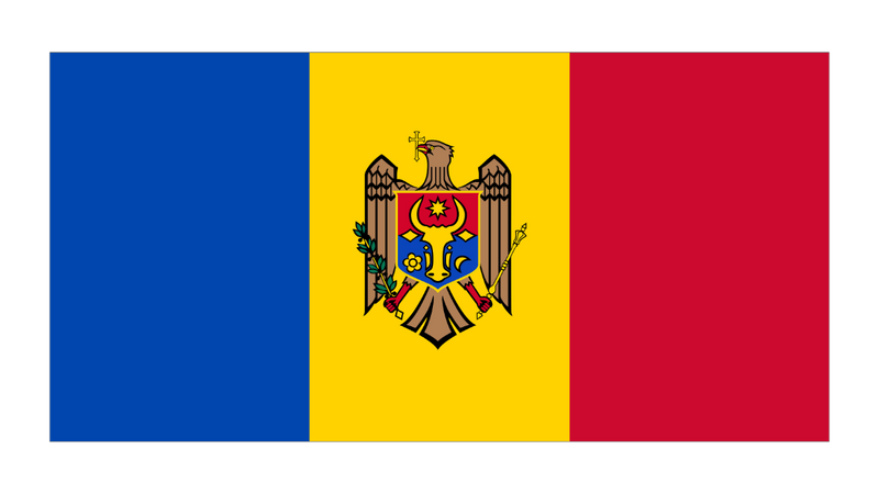 Drapeau Moldavie - Maison des Drapeaux
