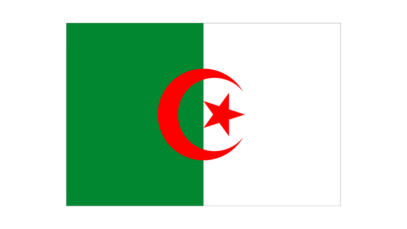 Drapeau Algérie - Maison des Drapeaux